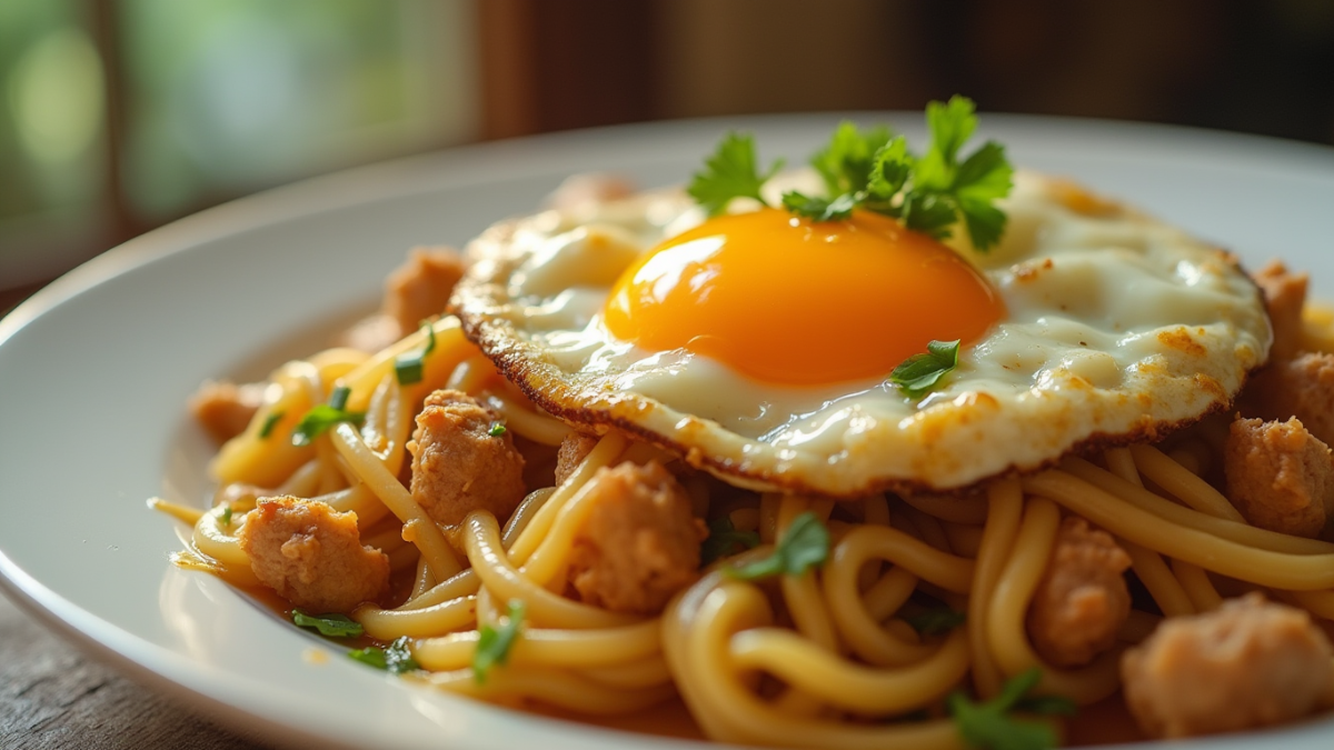 Chicken and Egg Noodles