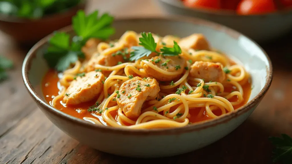 Chicken and Noodles Recipe