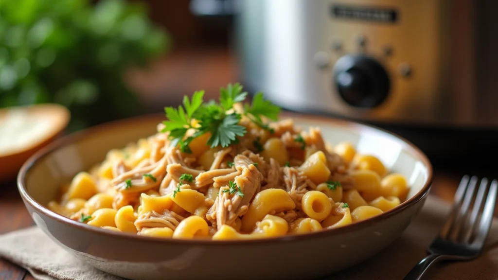 Crockpot Chicken and Noodles