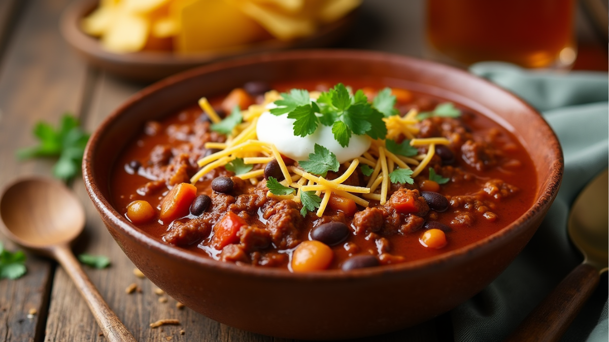 chili recipe with enchilada sauce and ground beef