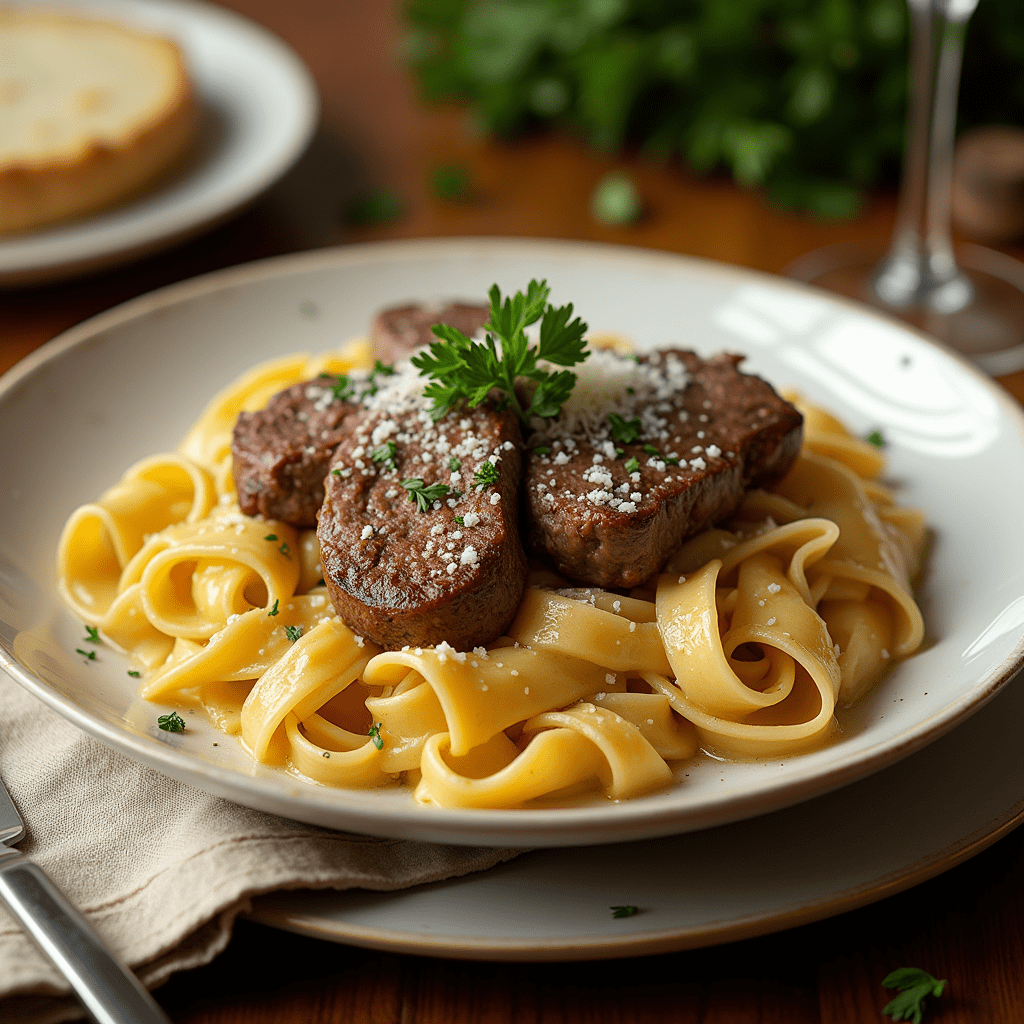 Steak Pasta