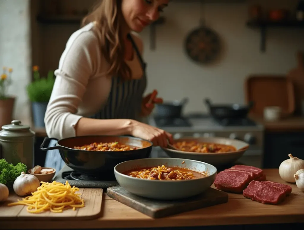 beef and noodles recipe