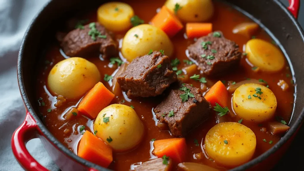 beef and potato stew