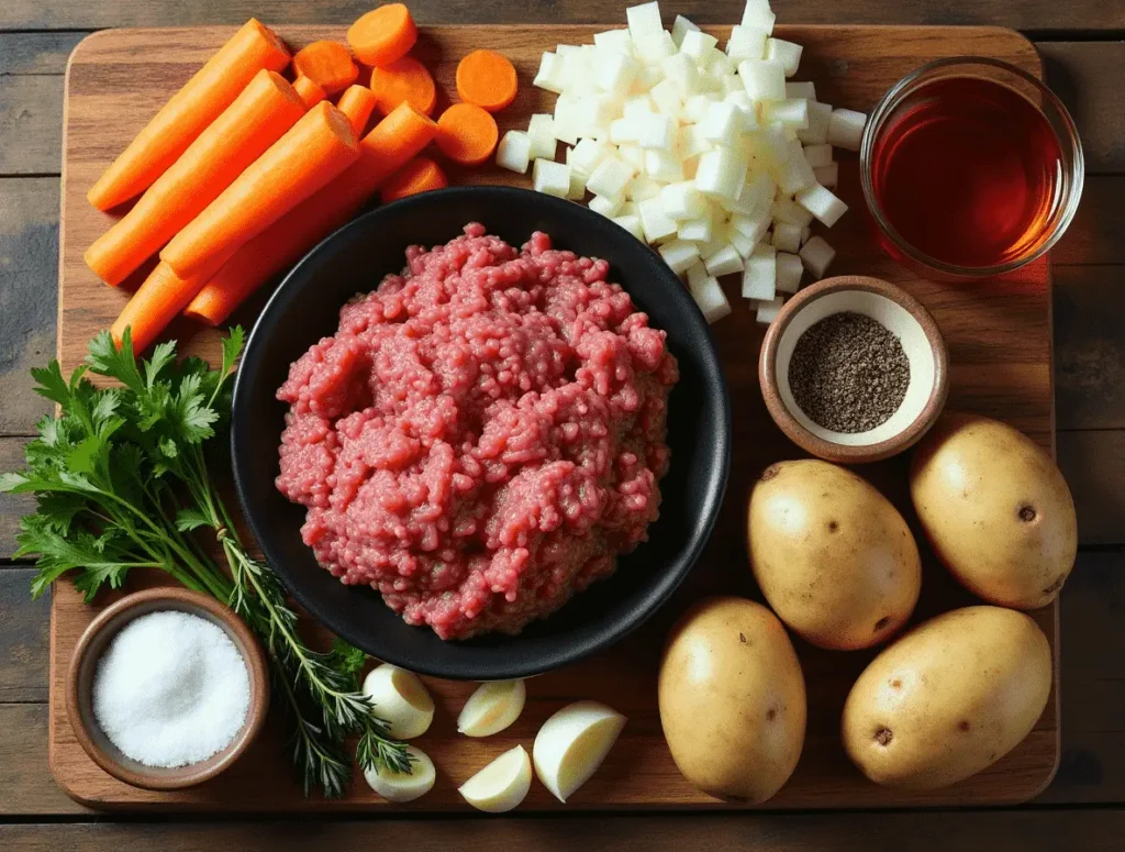 ground beef stew