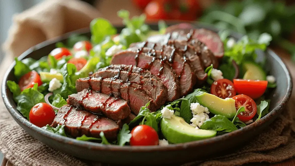 steak salad recipe