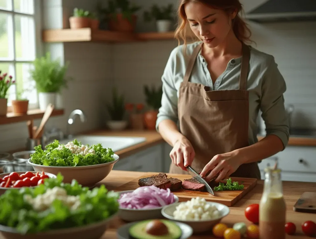 steak salad recipe